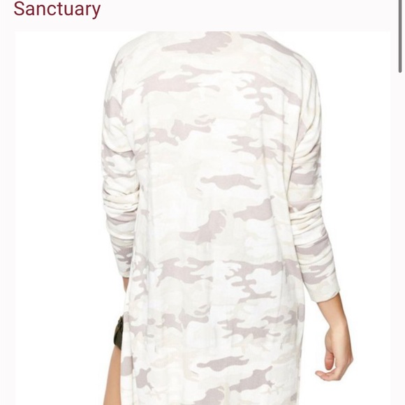 Anthropologie Sanctuary Lenox Long Camo Cardigan - Picture 2 of 9